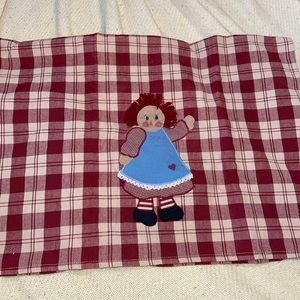 Dunroven House raggedy Ann dish towel
